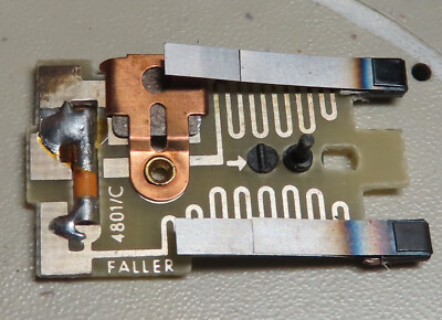 Faller AMS 4801/C -- Platine für Blockmotor, unbenutztes Originalteil #DEZ3201