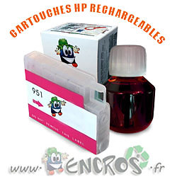 Cartouche HP 933 magenta rechargeable pour ne plus jamais manquer d'encre