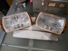Cibie Series 175 Nos Clear Fog Lens Units Pair No Apologies. Genuine Unused.