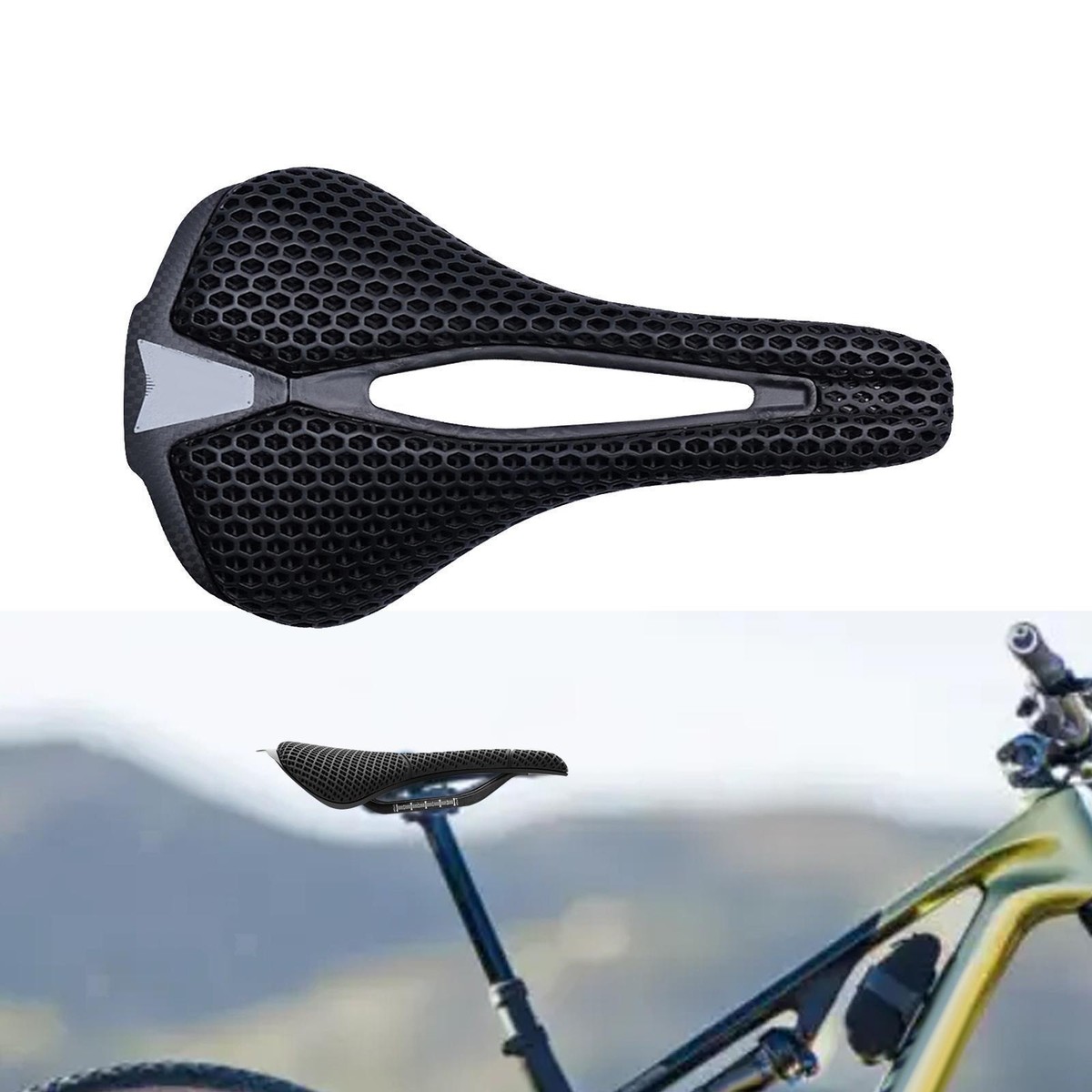 3D Printed Bike Saddle Cycling Accessories for Road Mountain Bike