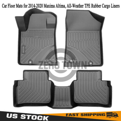 For 2014-2020 Maxima Altima Car Floor Mats All Weather TPE Rubber Cargo Liners