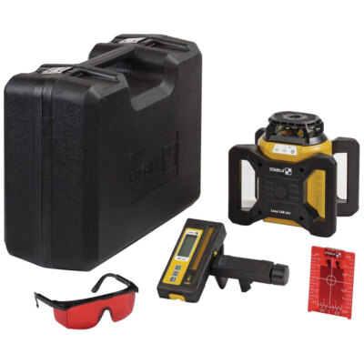 Stabila 19157 LAR 160 Rotary Laser Set, 5 Pieces