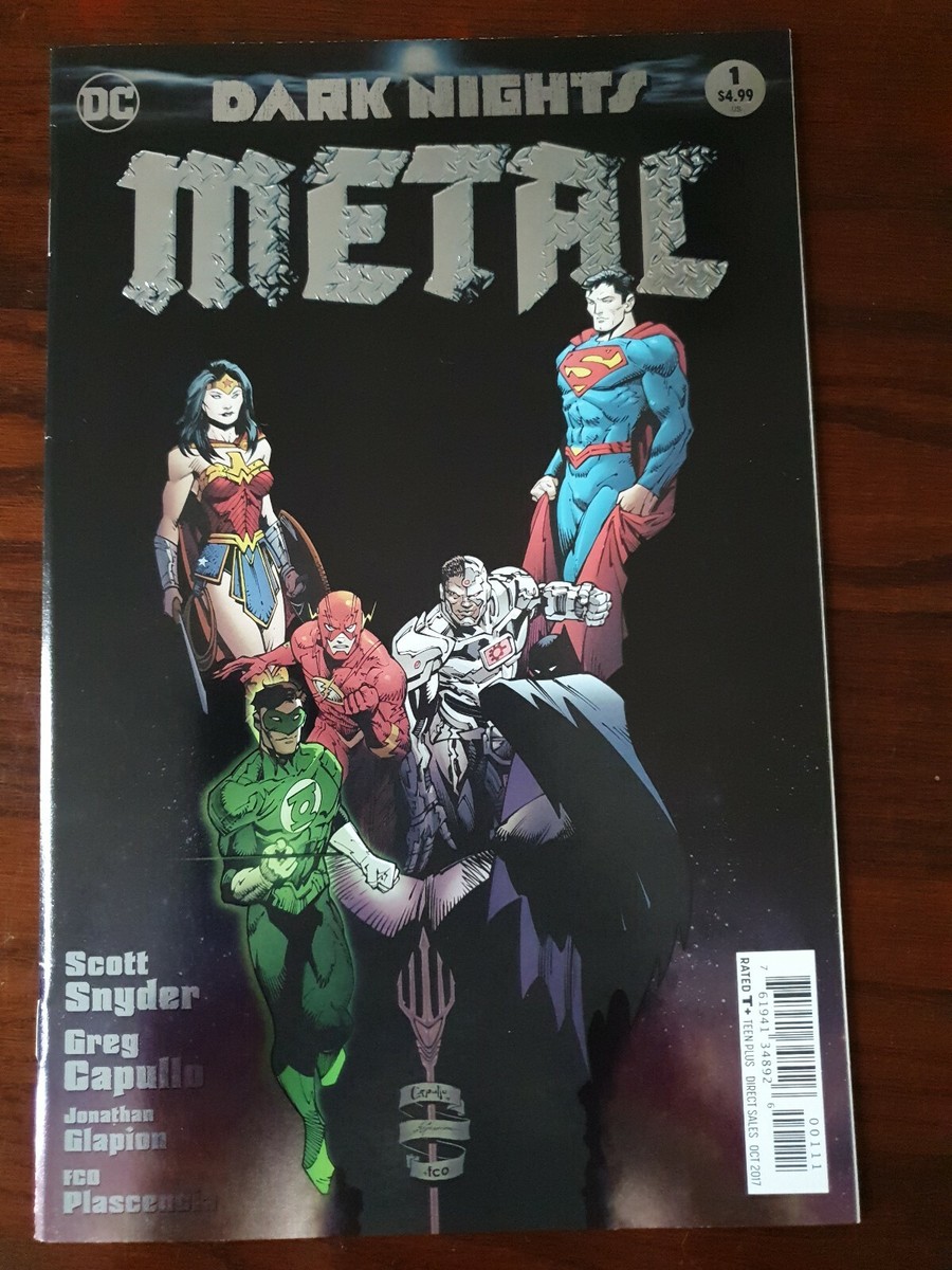 DC COMICS DARK NIGHTS METAL ISSUE #1 SCOTT SNYDER GREG CAPULLO NM