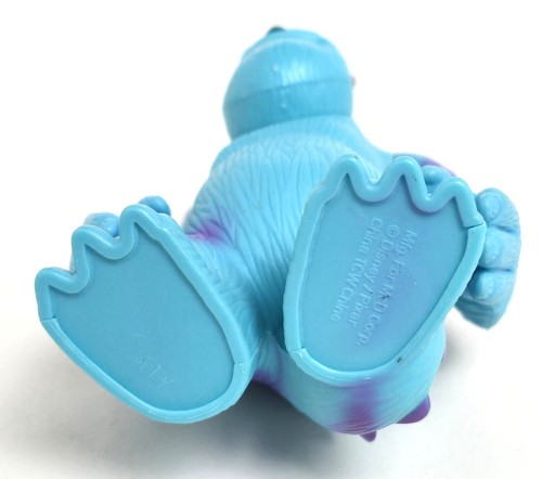 Figura de acción de plástico Sully azul de 6" McDonald's Monsters Inc Disney Pixar de colección Y2K - Imagen 6 de 7
