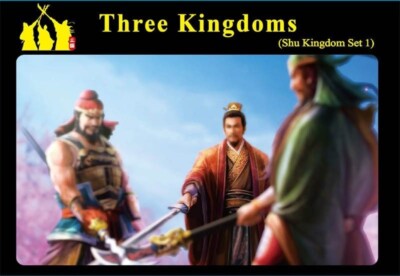 Caesar 1/72 Romance of the Three Kingdoms Shu #1 Liu Bei Guan Yu Zhang Fei 33pcs