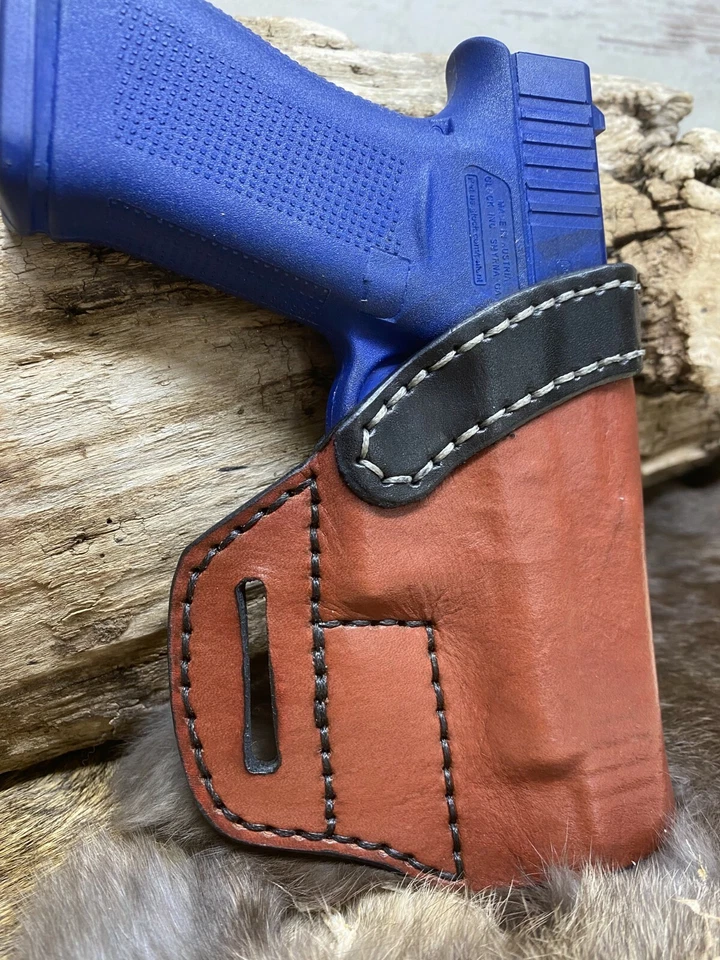 Leather Holster for Glock 48 Avenger Style - Image 4 of 4