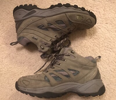 Women s The North Face Gore-Tex Trail Grip Gray Hiking Boots Sz 7.5