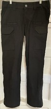 First Tactical Men  s Black Cargo Pants 10 Reg 33X31 measured 