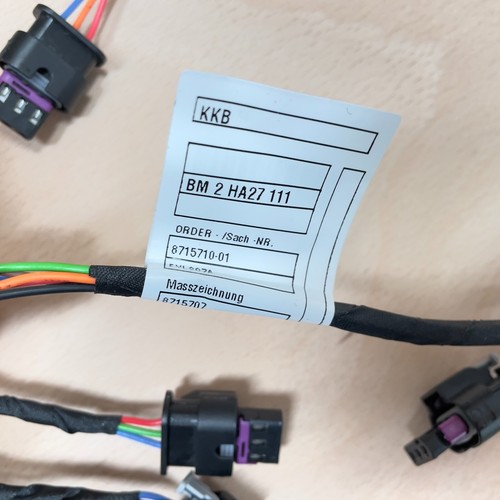 BMW 1 Series F40 F44 Parking Sensor Wiring Loom Front Bumper (2020-2024) 8 Pin - Picture 4 of 10