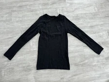 FALKE Men's Ergonomic Standard Wool Tech Comfort Fit XL Long Sleeve BL Dark Gray