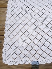White baby blanket, baby blanket, nursery blanket, Crib Blanket, Crocheted, Gift