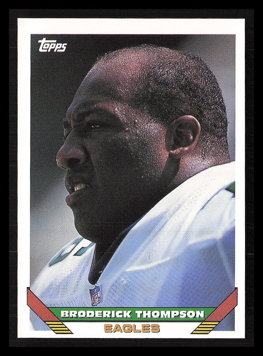 Broderick Thompson 1993 Topps #394 Philadelphia Eagles | eBay