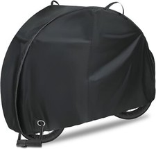 Heavy Duty Bike Cover for 1, 2 Bikes, Waterproof Bicycle Cover with Lock Holes
