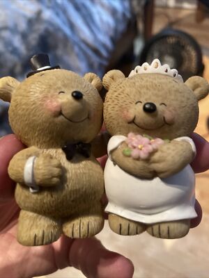 Bär Ehemann und Braut Ornament