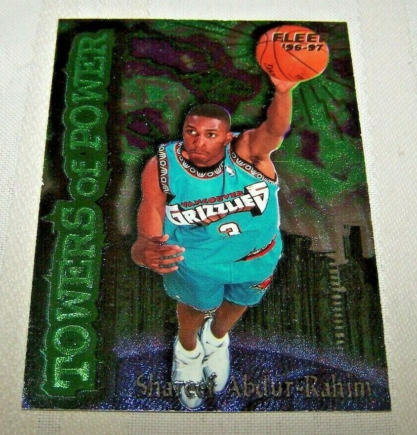 1996-97 Fleer Basketball Towers of Power Shareef Abdur-Rahim #1