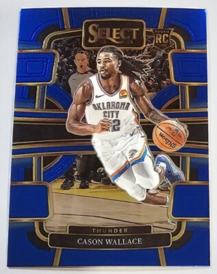 2023-24 Panini Select Basketball #88 Cason Wallace Rookie 2023-24 Panini Select Basketball #88 Cason Wallace Rookie