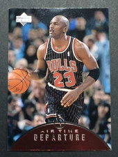1997-98 UPPER DECK AIRTIME #AT9 MICHAEL JORDAN DEPARTURE RUNWAY 1 GATE 2 *NM/MT*