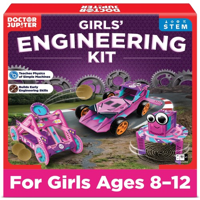 #ad Doctor Jupiter Girls’ Ultimate Engineering Kit for Ages 8 Build Your Own... $47.65