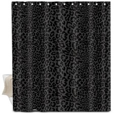 Shower Curtain for Bathroom Cute Shower Curtain Sets with 12 Hooks Waterproof...