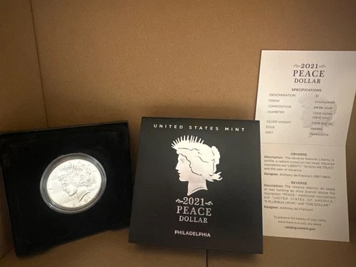 2021 Peace Dollar Philadelphia Uncirculated
