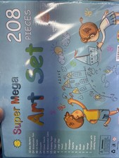 Super Mega art Set 208 Pieces