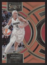 2024 Panini Select WNBA #140 Rhyne Howard Prizms Orange #/125