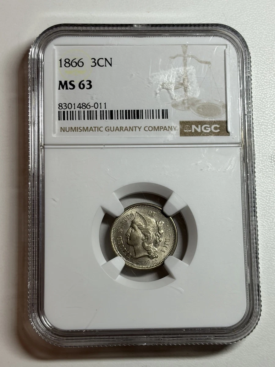 1866 Year US Three Cent Nickels for sale | eBay
