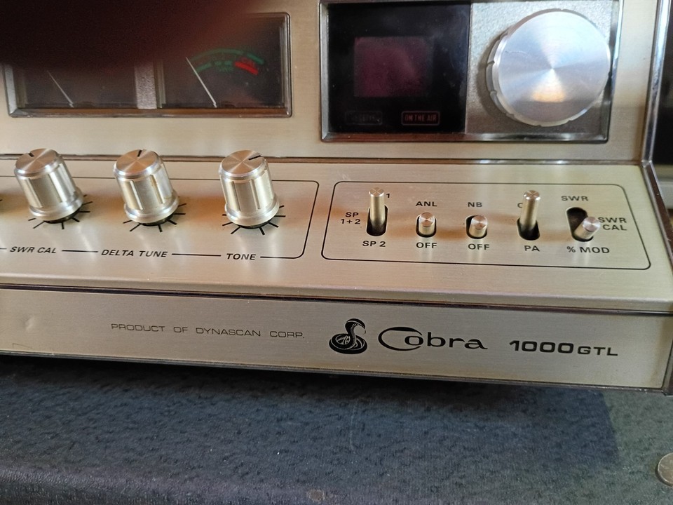 Cobra 1000 GTL w/New Ranger Mic Channel kit | eBay