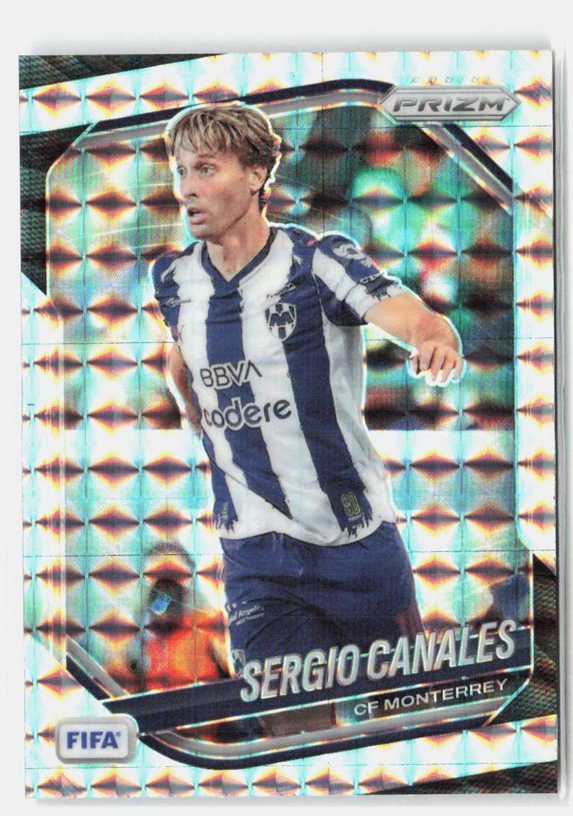 2025-26 Panini Prizm FIFA #130 Sergio Canales Mosaic Prizms