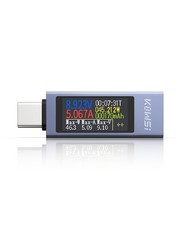 USB C Tester Messgerät Voltmeter 4-30V 0-12A Multimeter Strommessgerät