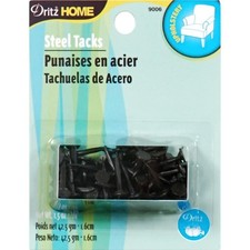 Dritz Home 9006 Upholstery Tacks, 10 - 5/8-Inch , - Black