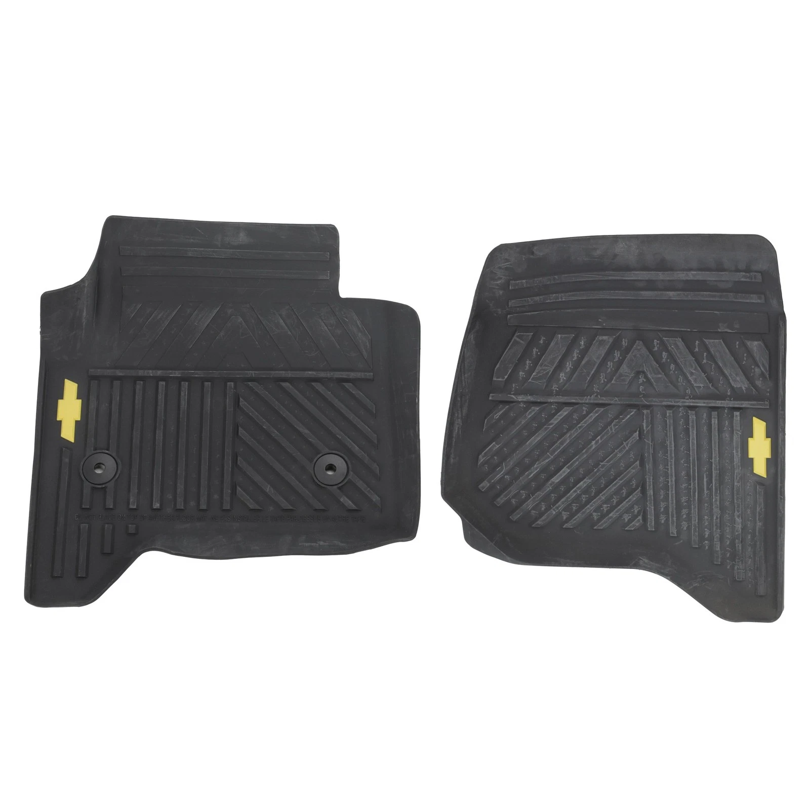 Genuine GM Front Premium All Weather Floor Mat Package Black 23452768
