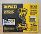 DeWALT Atomic 20V 1/4" Impact Kit w/ bag, 5Ah Battery & Charger DCF850P1 Mexico