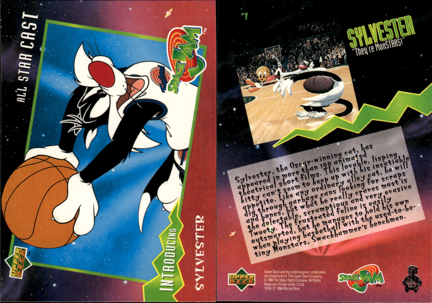 1996-97 Upper Deck Space Jam Series 1 Base #1-60 ~ Choose Your Card