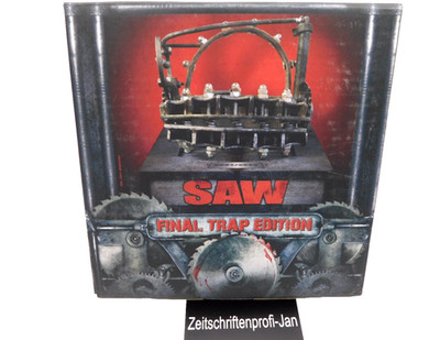 Blu Ray Saw 1-7  Limited Final Trap Edition Limitiert Nr. 450/2500, Bärenfalle