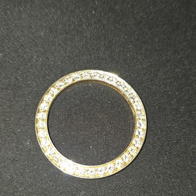 Gold Diamond Bezel for Rolex Day-Date Watch