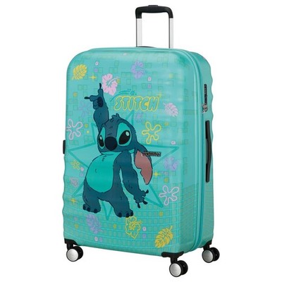 American Tourister Reisekoffer Wavebreaker Disney Spin.77 Stitch Flower A721