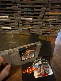 Dr Chaos - Authentic Nintendo NES Game - Tested With Manual