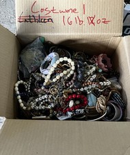Mixed/Tangled Costume Jewelry lot about 16 Lbs
