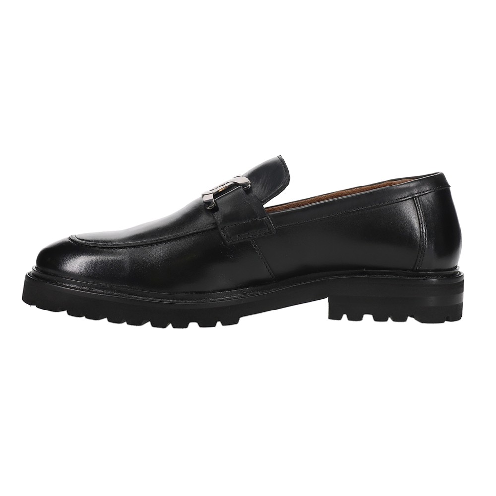 Stacy Adams Shoes Hale Moc Toe Bit Slip On Black Size 8 — photo 2