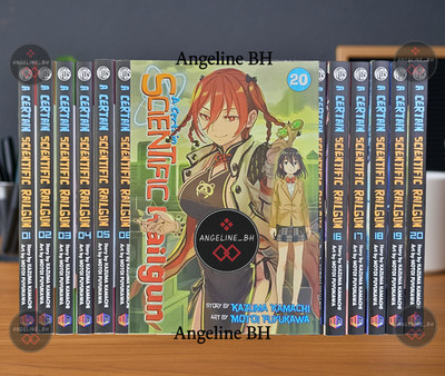 A Certain Scientific Railgun Manga Vol 1-20 English Full/Half by Kazuma Kamachi