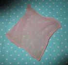 Vintage Barbie 1960s Pink Handkerchief Scarf for Solo in the Spotlight 982 EUC