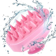 Scalp Massager Shampoo Brush, Hair Scalp Scrubber Shower Hair Brush Head Massage