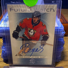 2022-23 SP Authentic Auto Pavol Regenda #RFWA-PR /699 Anaheim Ducks