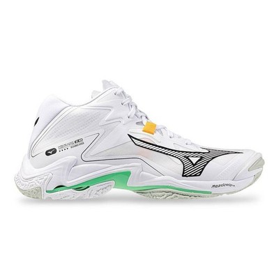 MIZUNO WAVE LIGHTNING Z MID - WHITE/GREEN - V1GA240516