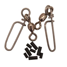 Coastlock Snap - Large Stainless Steel Fishing Swivels, 2 Pack