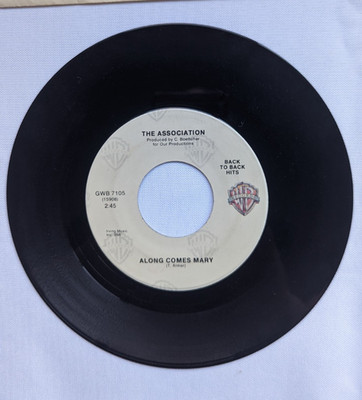 The Association - Along Comes Mary / Cherish 45 RPM Record | eBay