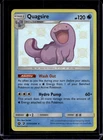 2019 Pokemon SM Hidden Fates Quagsire #SV10/SV94