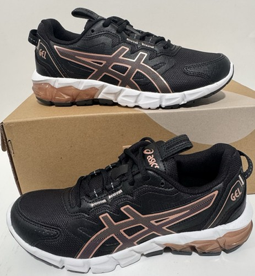 #ad ASICS GEL QUANTUM 90 BLACK ROSE GOLD 1202A040 003 WOMEN SHOES SIZE 5.5 $59.95