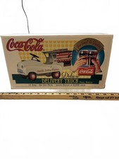 Coca-Cola Deluxe Delivery Truck Pedal Vehicle Collectible